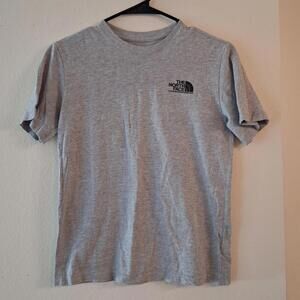 The North Face Boys' Grey T-Shirt Medium (10/12)